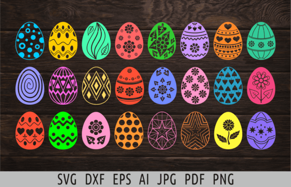 Download Easter Eggs Svg Spring Svg Easter Svg - Easter eggs Collection