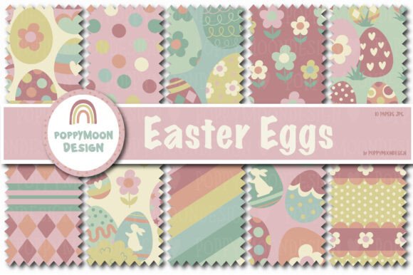 Download Easter Eggs Paper Set - Easter eggs Collection