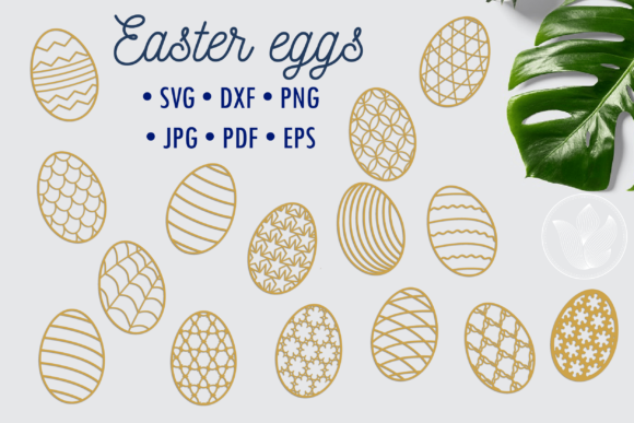 Download Easter Eggs Svg Cut Files - Easter eggs Collection